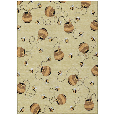 Machine Washable Indoor/Outdoor Chantille ACN2650 Kids Rug
