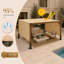 Royal Shade Permeable Pergola Sun Shade Canopy Replacement Cover with Weight Rod-91958370-91958371