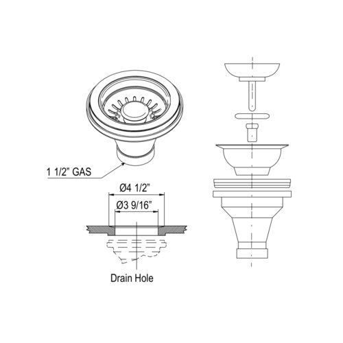 Shaws­™ Basket Strainer & Reviews | Wayfair