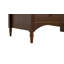 Brixton Solid Wood 6 Drawer Dresser Walnut