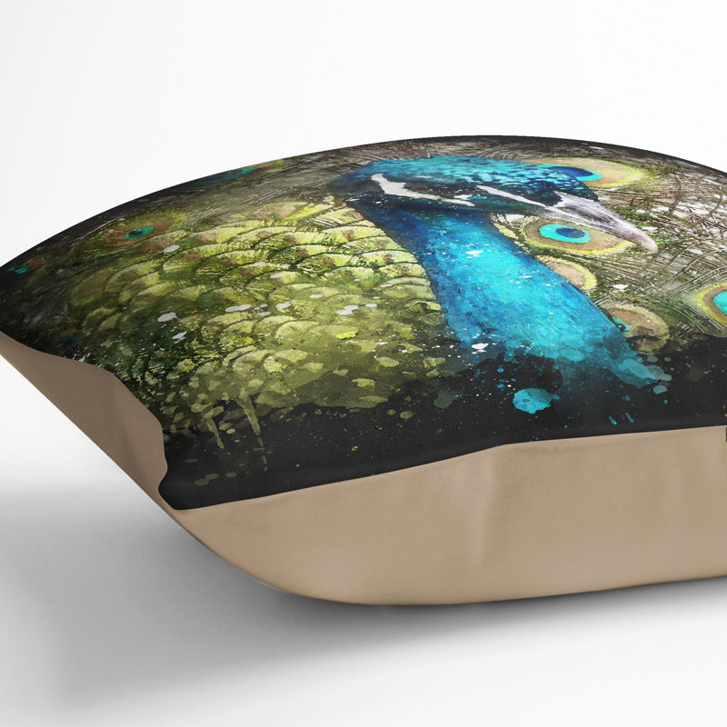 Square Throw Cushion, 55cm H x 55cm W x 20cm D, Stone