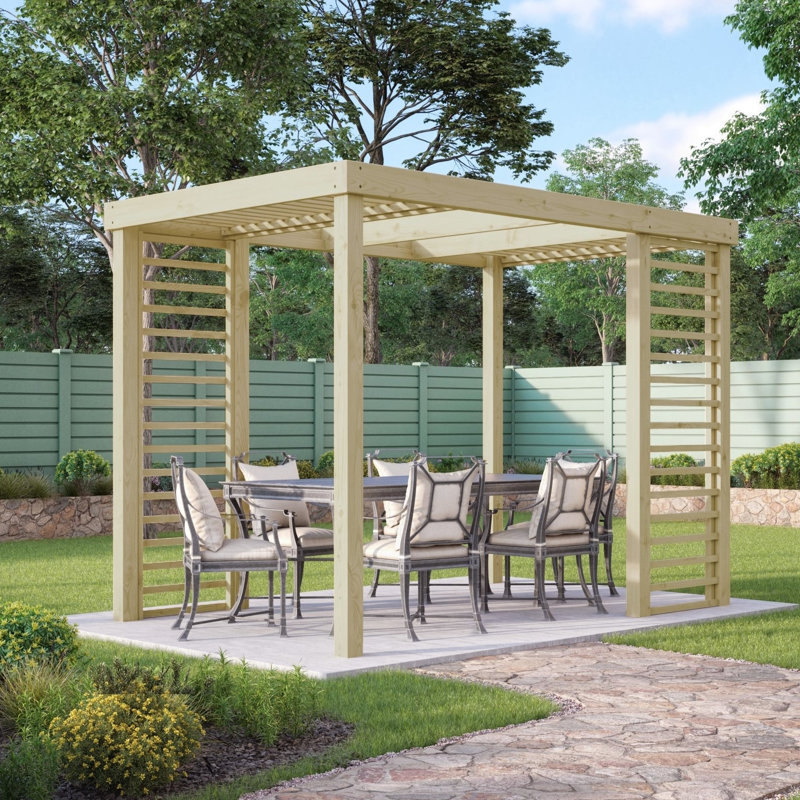Bartosh Wood Pergola, 300' x 300'