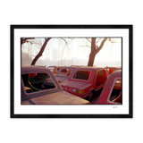 Parked Cars Print by Tim Klein