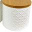 Ceramic / Porcelain Canister - Set of 2