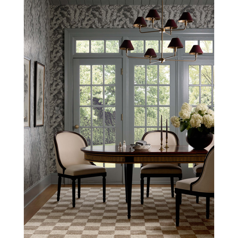 Chris Loves Julia x Loloi Calvin Pebble / Ivory Area Rug, Rectangle 7'10" x 10'