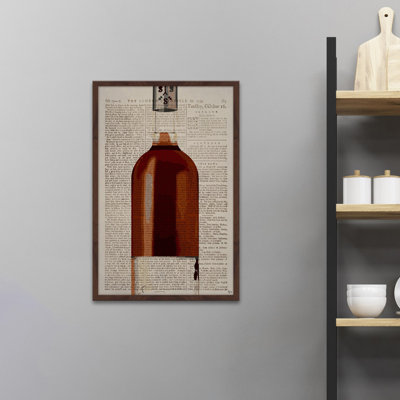 «Brown Ale» par Eyre Tarney - impression encadrée