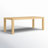 Block 84" Solid Wood Dining Table-87704098