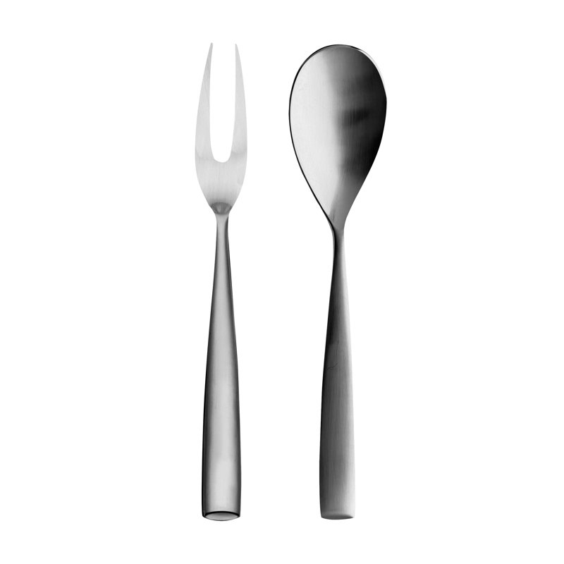 Ensemble de service (fourchette et cuillère) en acier inoxydable Arte, Glace