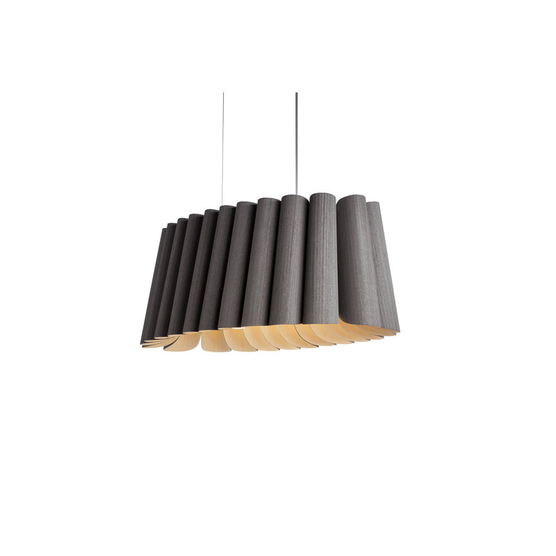 Renata Pendant, Gray Oak