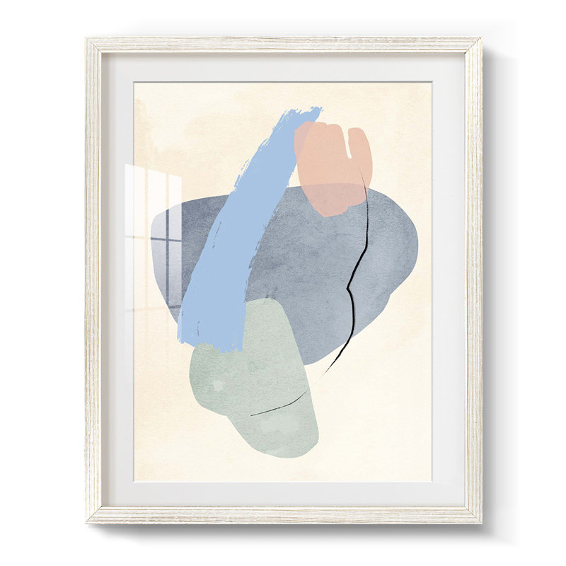 Pastel Assemblage I -Framed Print