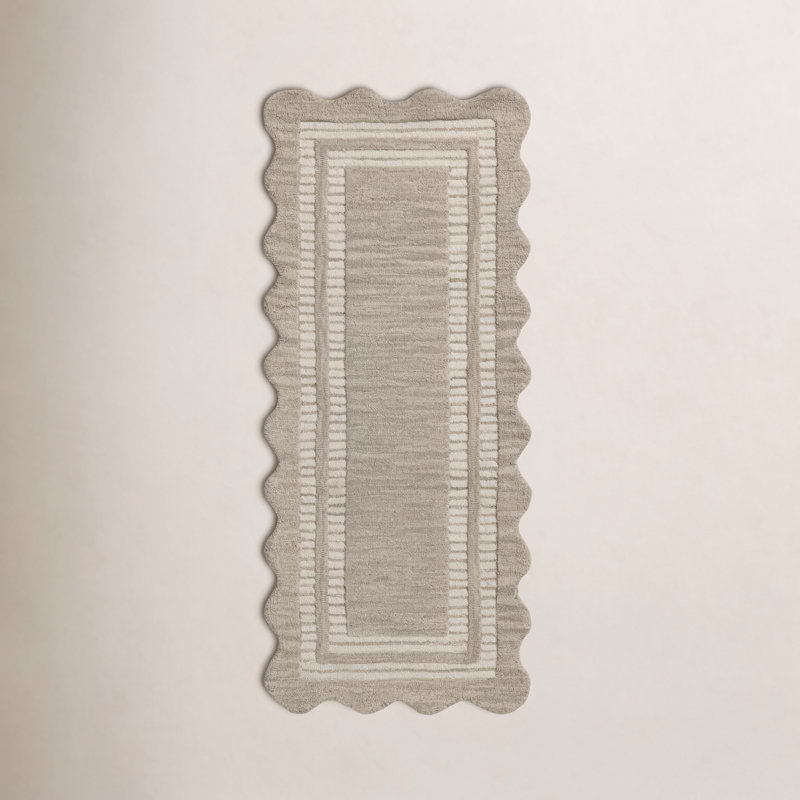 Tapis brouillard / ivoire Chris Loves Julia x Loloi Scottie, Tapis de couloir 2 pi x 5 pi
