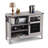Industrial Design Wine Cabinet with Storage Wine Rack, 6 color LED Lights-81095083