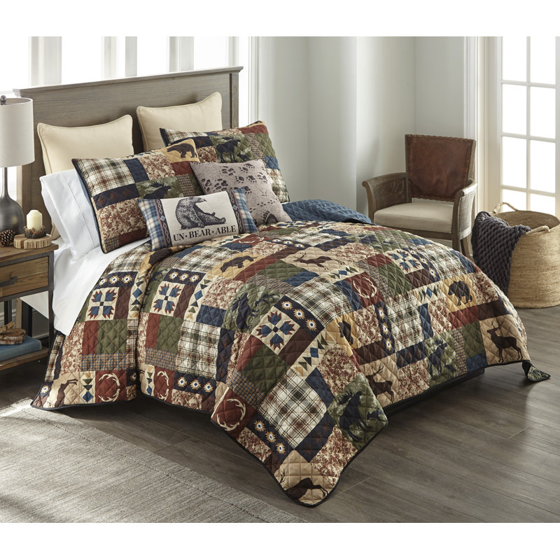 Rustica Lightweight Quilted Bedding Set From Your Lifestyle by Donna Sharp