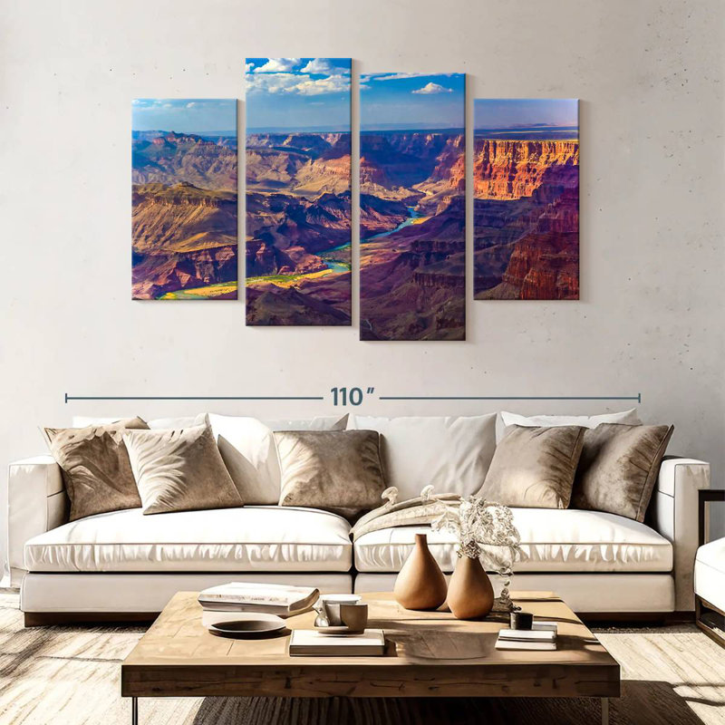 Grand Canyon Hues, 54" H x 84" W
