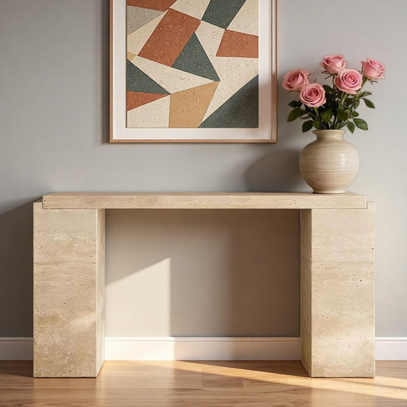 Console Wabi-Sabi, H 33,5 po x l 63 po x P 13,8 po