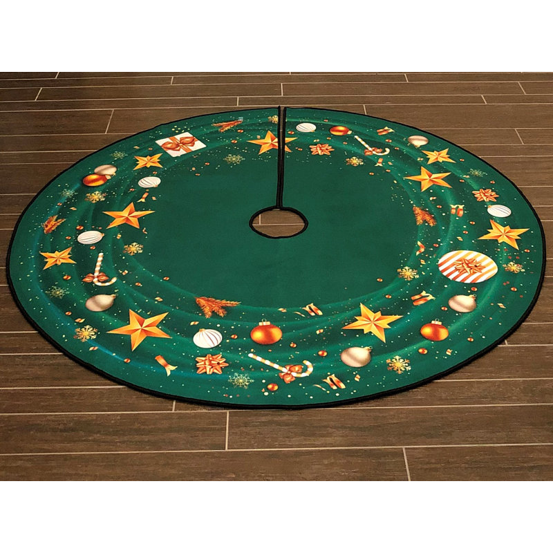 Jupe d'arbre cadeaux et paillettes