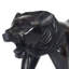 Lion Prowl Ebony Wood Sculpture
