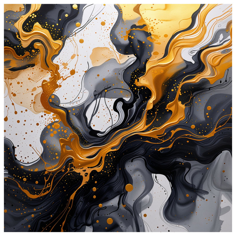 Abstract Bedding Art Comforter Modern, King