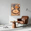 Art mural sur toile avec anneaux d'arbre-204566428