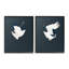 «Traditional Cranes Dance Single Photo Frame» par Grace Popp, 2 pièces sur toile-1353892254-1353822360