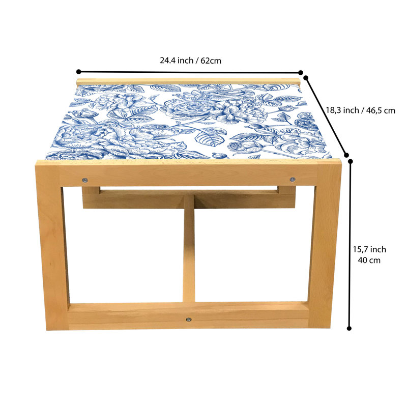 Irmi Sled Coffee Table, 62cm H x 46cm W x 40cm D