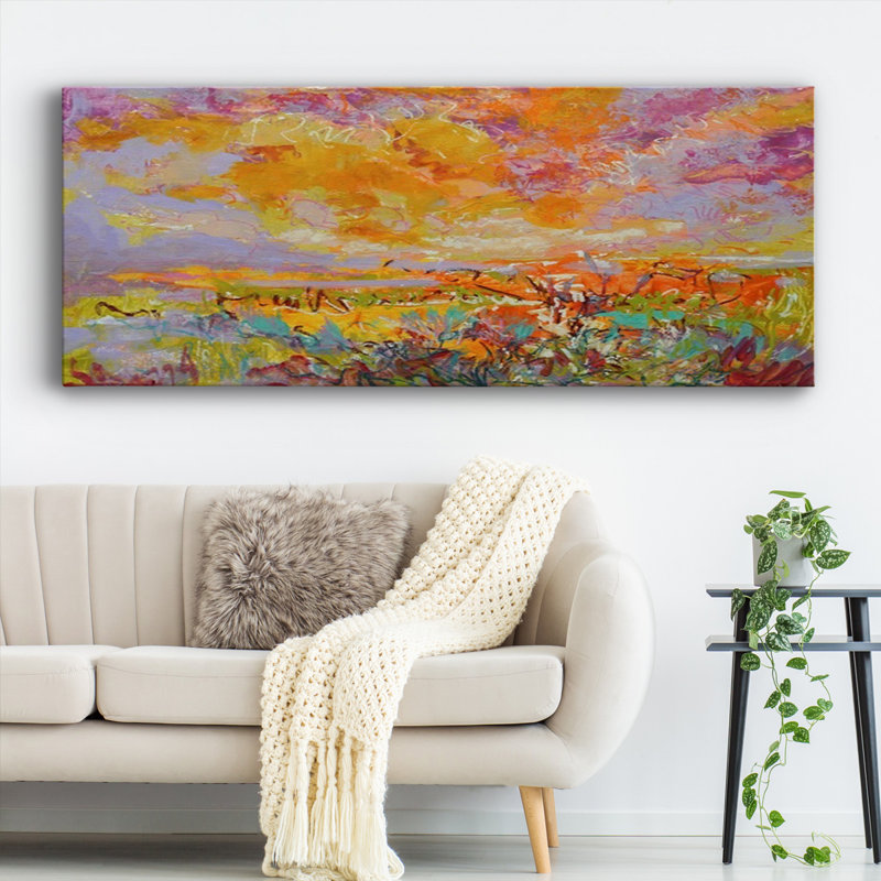 Radiance souvenir sur toile, H 8 po x l 20 po x P 1,5 po