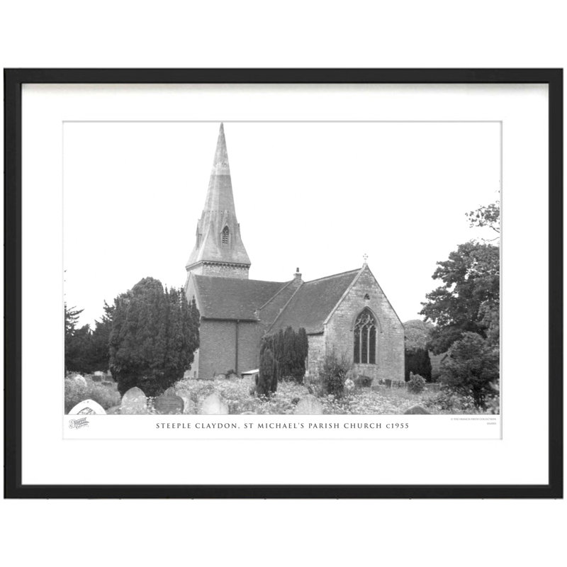Steeple Claydon, St Michael's Parish Church C1955 by Francis Frith - Single Picture Frame Print, 60cm H x 80cm W x 2.3cm D