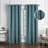 Kensington Textured Woven Privacy Window Curtain-372343269-372343266