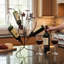 Support pour bouteille et verre-31434420
