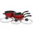 Gibson Home Armada 7 Piece Carbon Steel Non Stick Cookware Set
