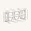 Console 72 po Veverly
