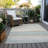 Machine Washable Indoor/Outdoor Christain ACN1283 Ivory Rug-110078544