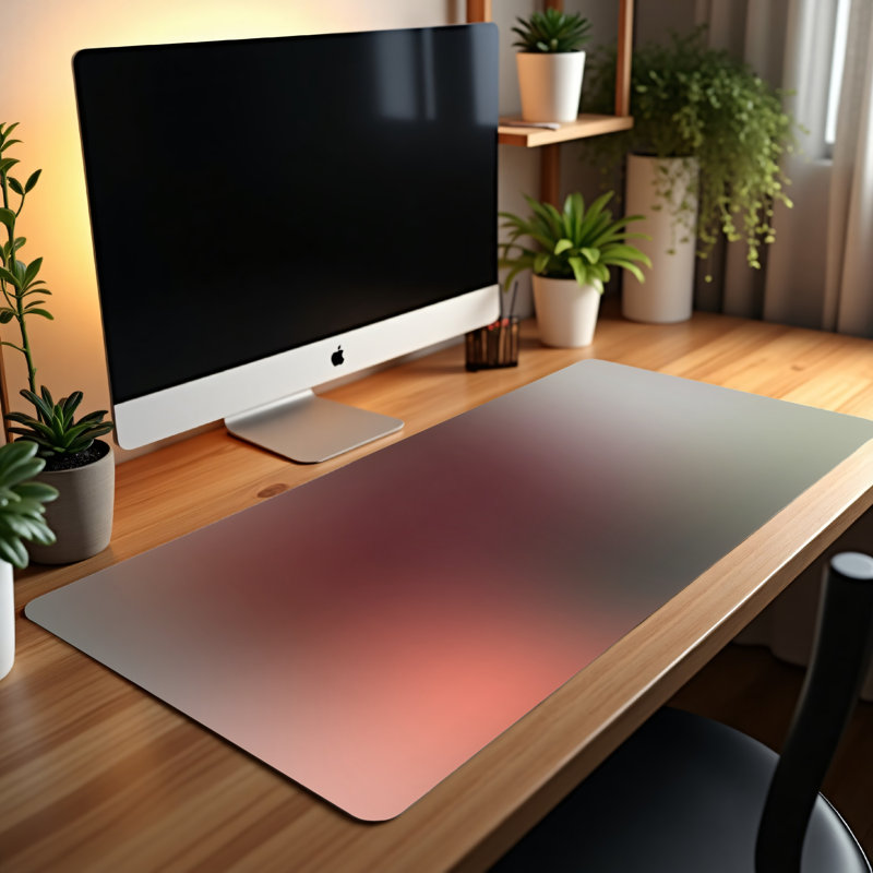 Polyester Desk Pad, 31.5x15.5