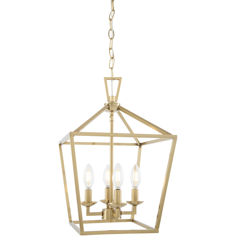 Poirier Chandelier, Brass