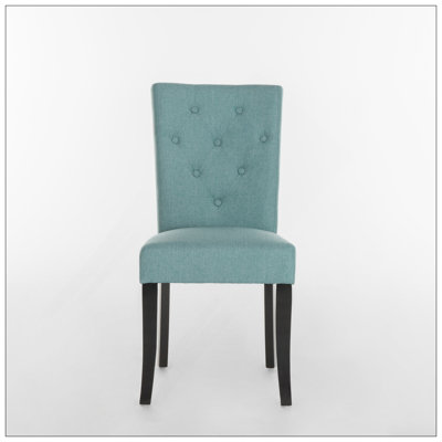 Ensemble de 2 chaises colorées avec revêtement en cœur et pieds en bois d'hévéa, parfait pour un décor moderne et élégant