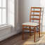 Chaises pliantes rembourrées Ladderback