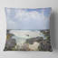 Vue panoramique de la plage de Woljeongri - Coussin décoratif à imprimé paysage-1916805054-1990559232