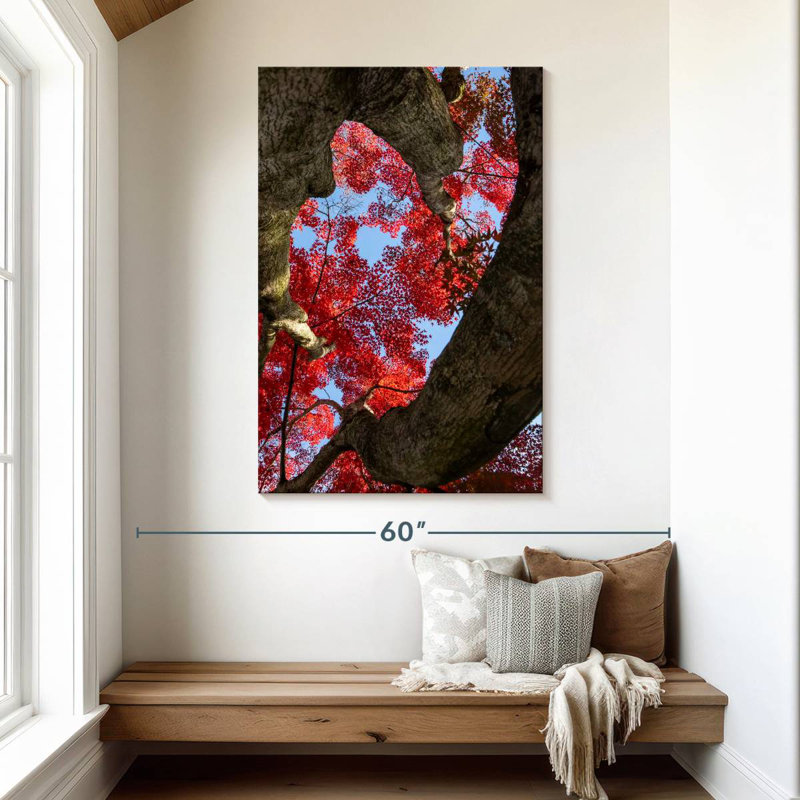 Harnek Under The Red Maple Tree, 48" H x 32" W