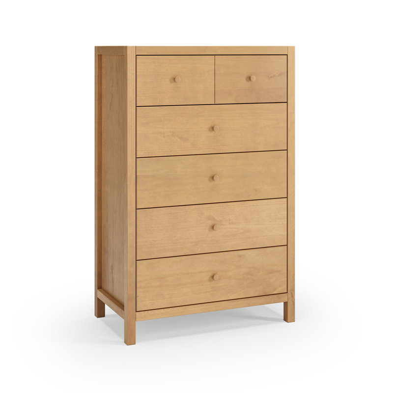 Commode à cinq tiroirs - Finition en chêne clair, Light Oak