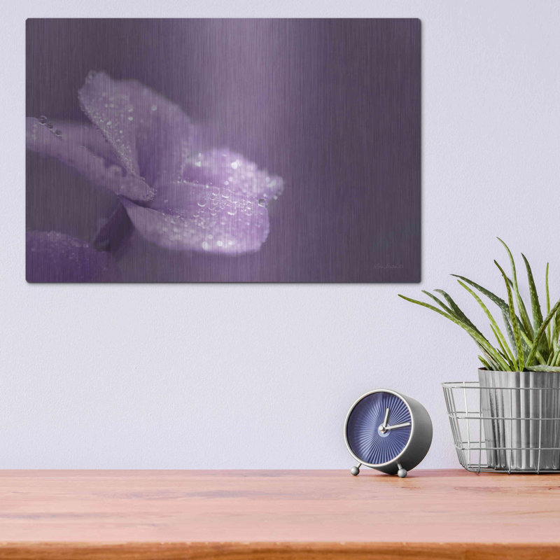 «Purple Dew» par Lori Deiter, H 12 po x l 16 po