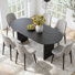 Laurence Janik 7 - Piece Oval Solid Wood Dining Table Set