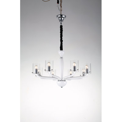 Linkwood 8-Light Shaded Chandelier