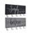 Melannco Set Of 2 Wall-Mounted Hook Racks, W/Sentiments