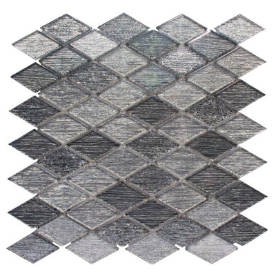 Cosmos 1" x 1" Glass Novelty Mosaic Tile