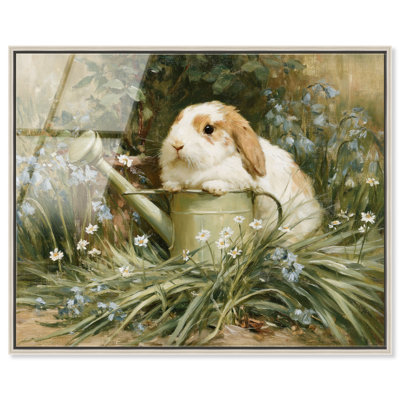 Décoration murale de cuisine Fluffy Gardener III, impression acrylique encadrée par