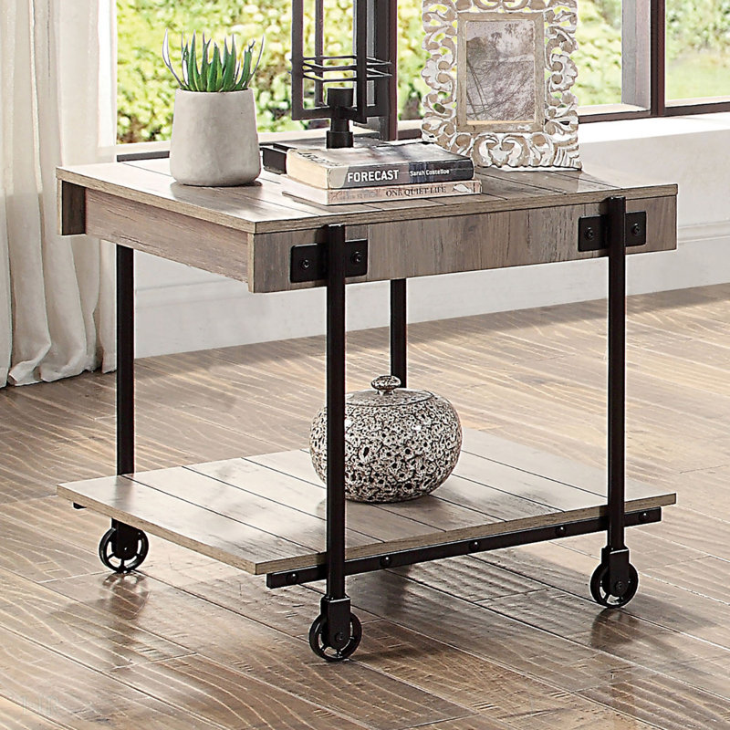 Table de bout style industriel 1pc