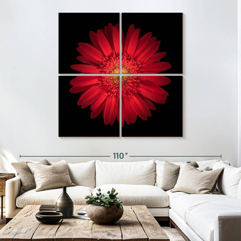 Harnek Bright Red Daisy