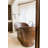 67" Hammered Double Slipper Bathtub With Rings-99023269