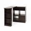 Walnut Bar Cabinet With 6 Storage Compartments And Rotating Shelf For Living Room Modern Style A Plate Stand