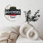 Horloge murale en bois 10 po, mouvement silencieux, à piles (piles AA non incluses), décor artistique, parfait pour les décorations
